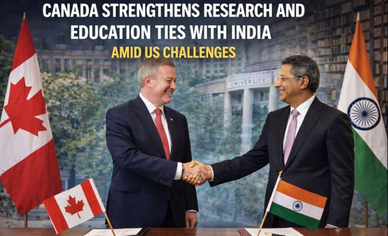 Canada Strengthens Research and Education Ties With India Amid US Challenges
