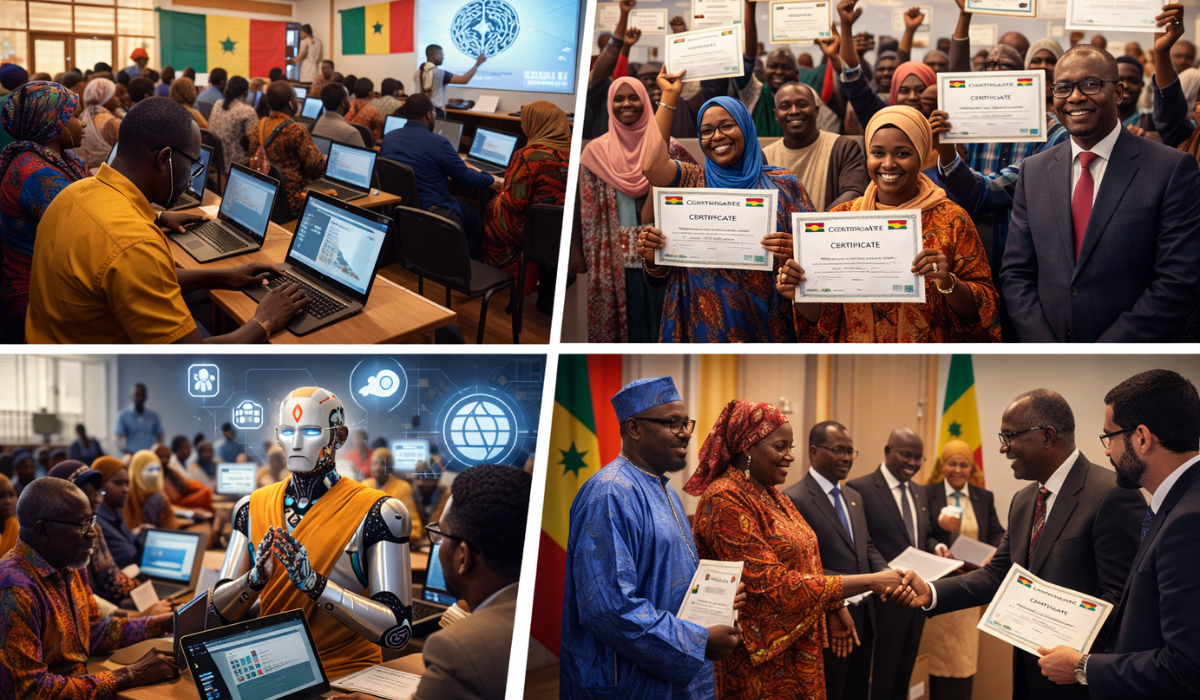 Senegal Certifies 3,467 Teachers in Digital Skills and AI